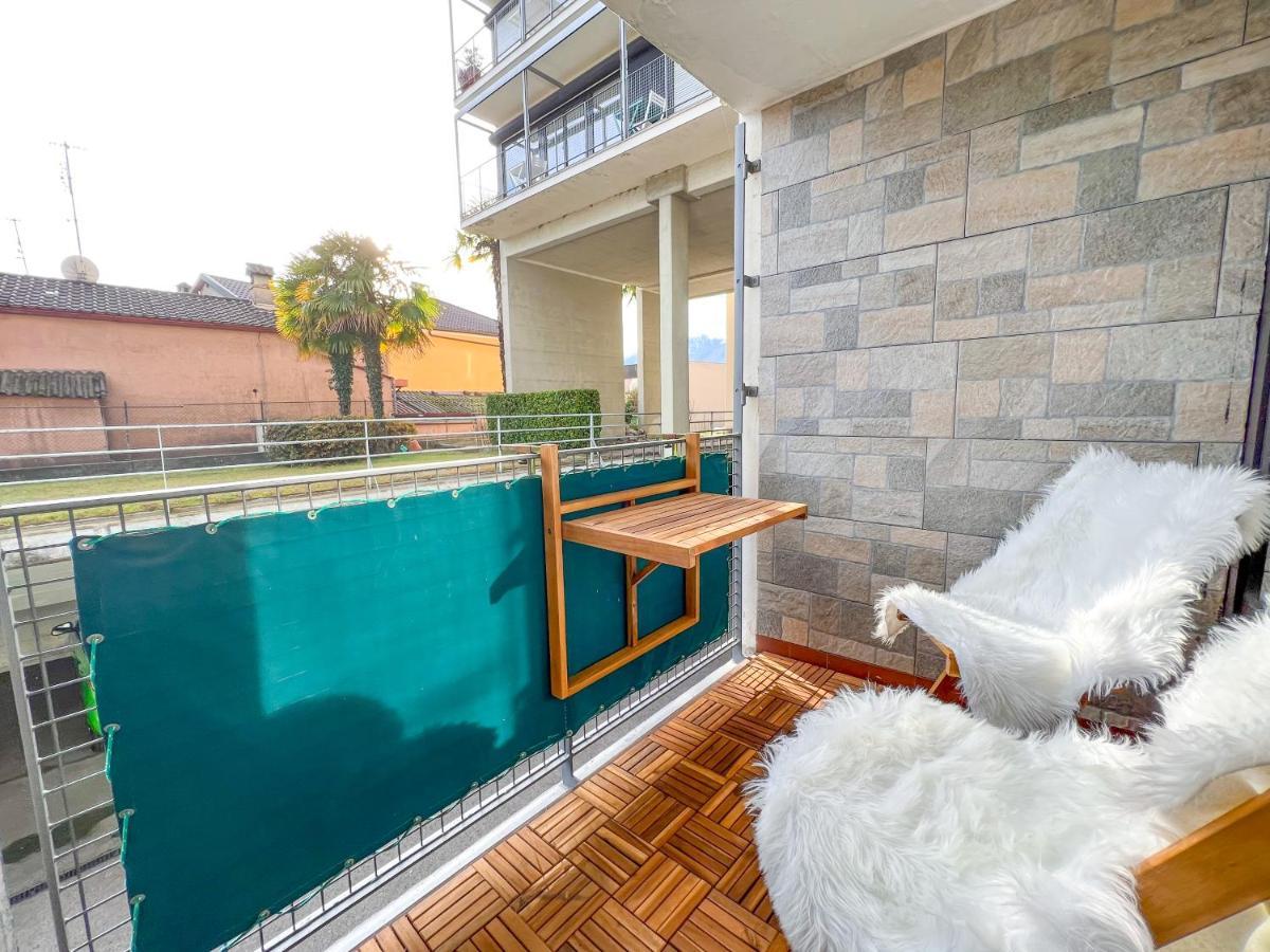 Bright Tiny Studio - Shared Pool & Sauna - Free Parking - Air Condition Muralto Exteriér fotografie